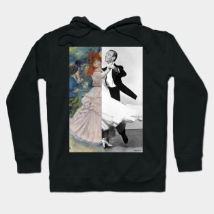 Dance at Bougival. by Pierre-Auguste Renoir and Fred Astaire Hoodie